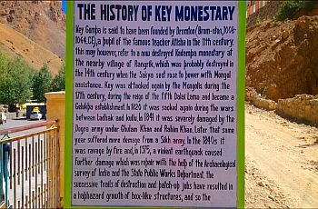 Kaza to Key Monastery